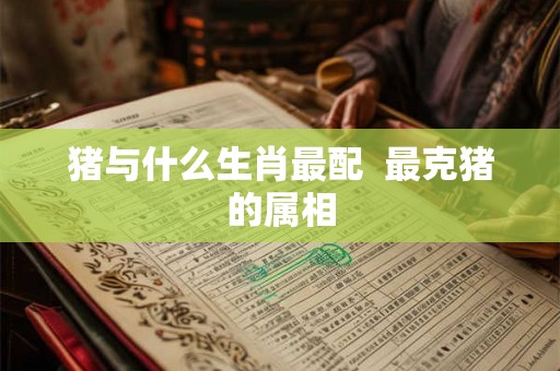猪与什么生肖最配 最克猪的属相 猪与什么生肖最配 最克猪的属相
