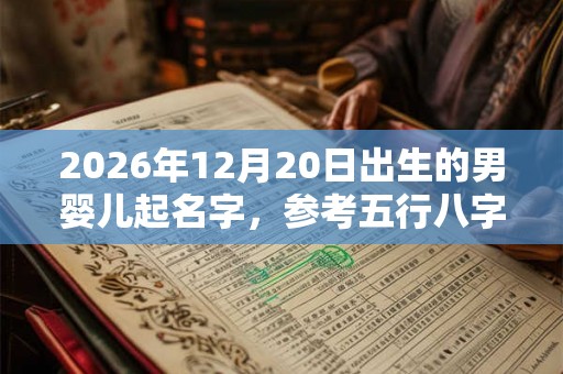 2026年12月20日出生的男婴儿起名字,参考五行八字取名 2026年12月20日出生的男婴儿起名字,参考五行八字取名