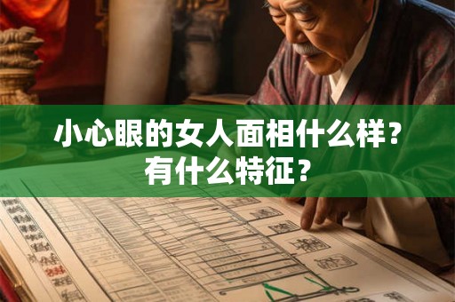 小心眼的女人面相什么样？有什么特征？