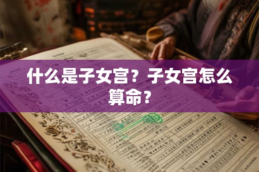 什么是子女宫？子女宫怎么算命？