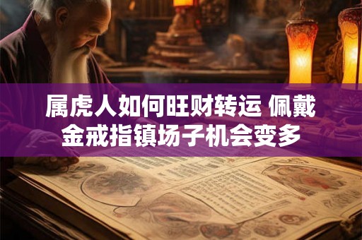 属虎人如何旺财转运 佩戴金戒指镇场子机会变多