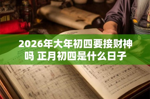2026年大年初四要接财神吗 正月初四是什么日子 2026年大年初四要接财神吗 正月初四是什么日子