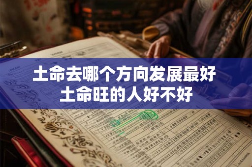 土命去哪个方向发展最好 土命旺的人好不好 土命去哪个方向发展最好 土命旺的人好不好