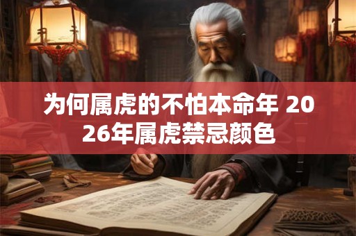 为何属虎的不怕本命年 2026年属虎禁忌颜色