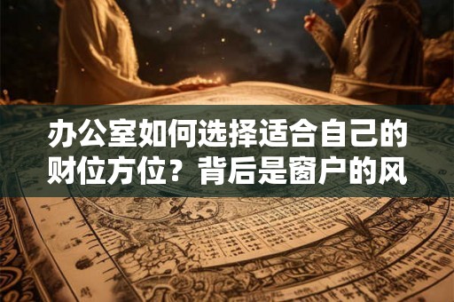 办公室如何选择适合自己的财位方位？背后是窗户的风水好吗？