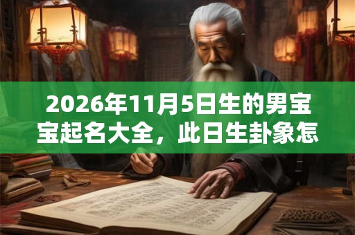 2026年11月5日生的男宝宝起名大全，此日生卦象怎么样？
