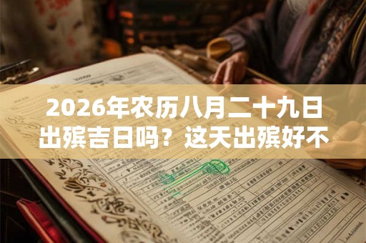 2026年农历八月二十九日出殡吉日吗?这天出殡好不好? 2026年农历八月二十九日出殡吉日吗?这天出殡好不好?