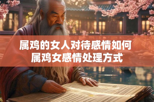 属鸡的女人对待感情如何 属鸡女感情处理方式
