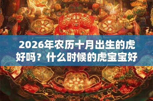 2026年农历十月出生的虎好吗？什么时候的虎宝宝好