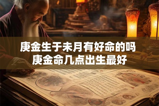 庚金生于未月有好命的吗 庚金命几点出生最好