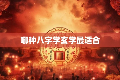 哪种八字学玄学最适合