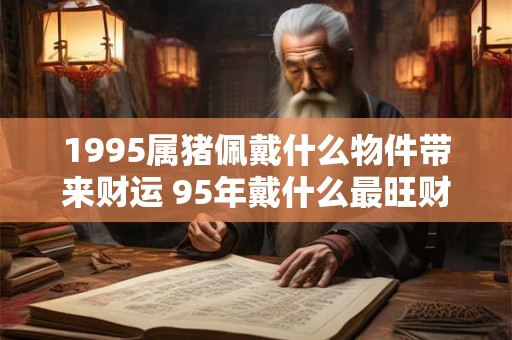 1995属猪佩戴什么物件带来财运 95年戴什么最旺财