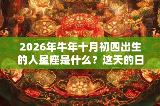 2026年牛年十月初四出生的人星座是什么?这天的日子好不好? 2026年牛年十月初四出生的人星座是什么?这天的日子好不好?