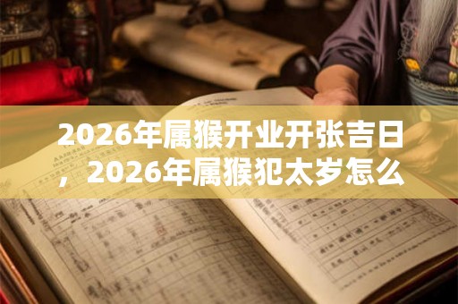 2026年属猴开业开张吉日，2026年属猴犯太岁怎么化解？