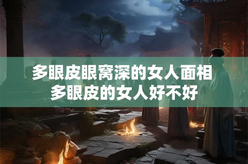 多眼皮眼窝深的女人面相 多眼皮的女人好不好