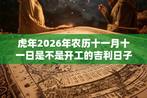虎年2026年农历十一月十一日是不是开工的吉利日子？