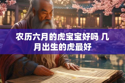 农历六月的虎宝宝好吗 几月出生的虎最好