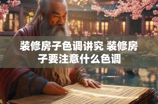 装修房子色调讲究 装修房子要注意什么色调