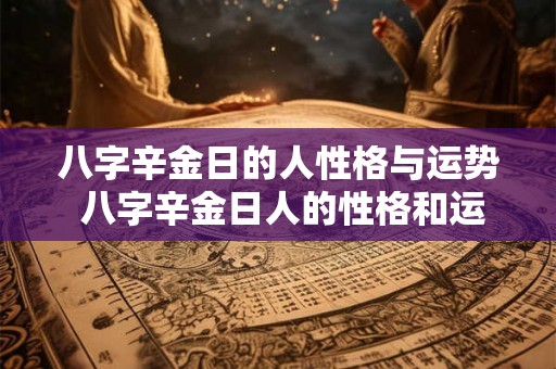 八字辛金日的人性格与运势 八字辛金日人的性格和运势