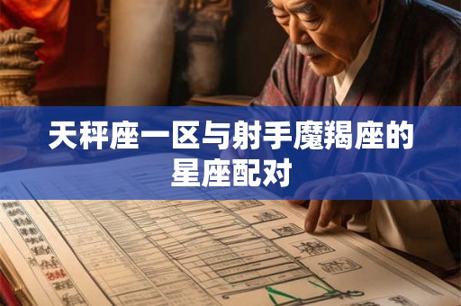 天秤座一区与射手魔羯座的星座配对