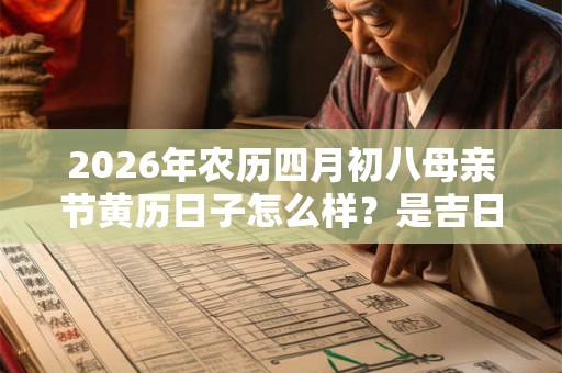 2026年农历四月初八母亲节黄历日子怎么样？是吉日吗？