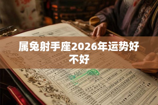 属兔射手座2026年运势好不好