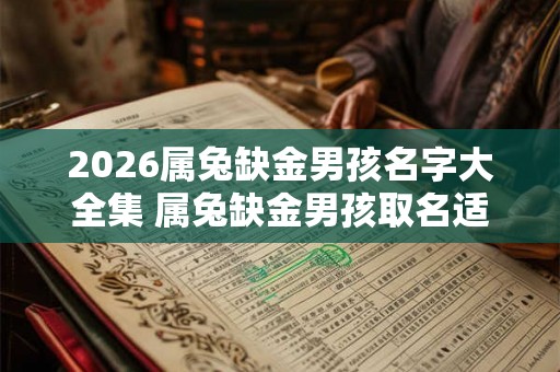2026属兔缺金男孩名字大全集 属兔缺金男孩取名适用字