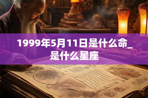1999年5月11日是什么命_是什么星座 1999年5月11日是什么命_是什么星座