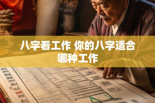 八字看工作 你的八字适合哪种工作