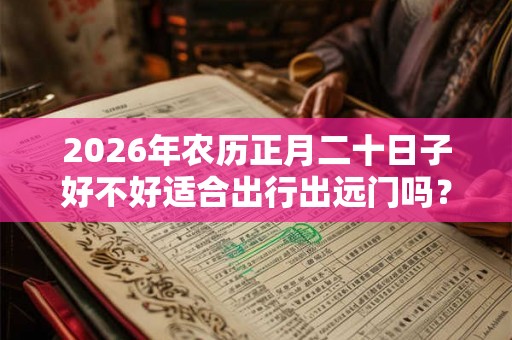 2026年农历正月二十日子好不好适合出行出远门吗？
