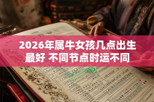 2026年属牛女孩几点出生最好 不同节点时运不同