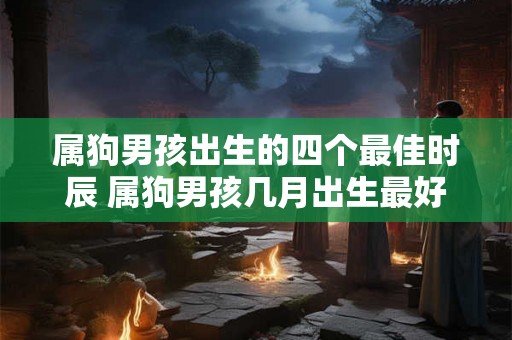 属狗男孩出生的四个最佳时辰 属狗男孩几月出生最好