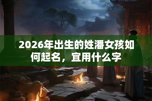 2026年出生的姓潘女孩如何起名，宜用什么字