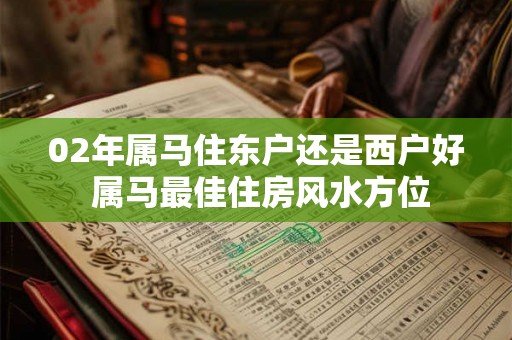 02年属马住东户还是西户好 属马最佳住房风水方位