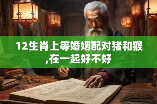 12生肖上等婚姻配对猪和猴,在一起好不好