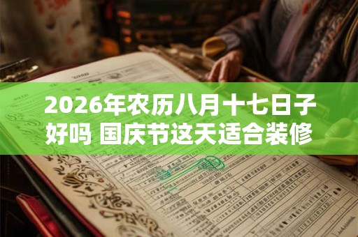 2026年农历八月十七日子好吗 国庆节这天适合装修吗