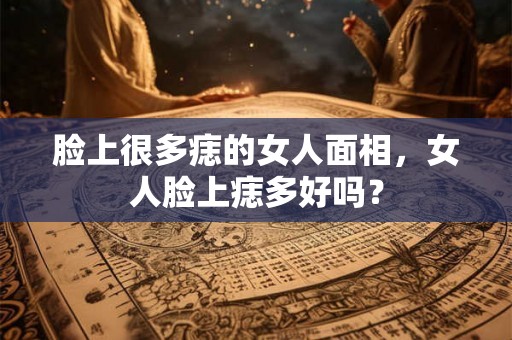 脸上很多痣的女人面相，女人脸上痣多好吗？