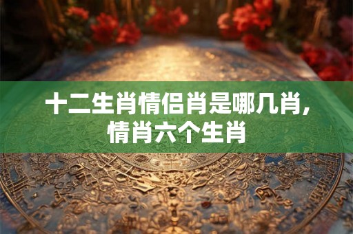 十二生肖情侣肖是哪几肖,情肖六个生肖