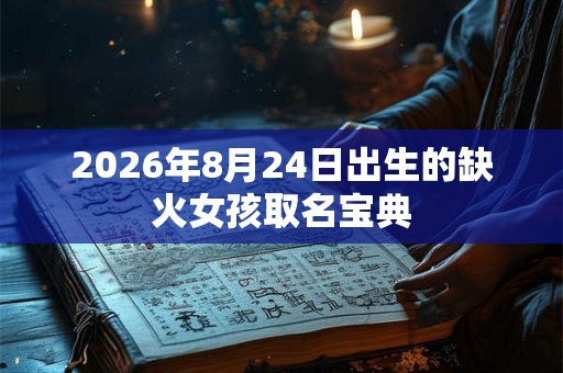 2026年8月24日出生的缺火女孩取名宝典