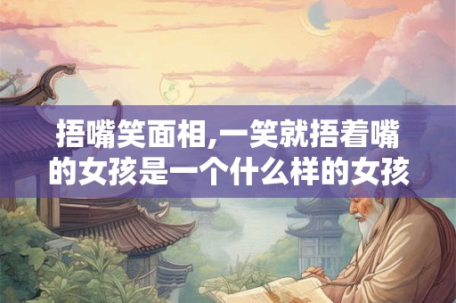 捂嘴笑面相,一笑就捂着嘴的女孩是一个什么样的女孩？