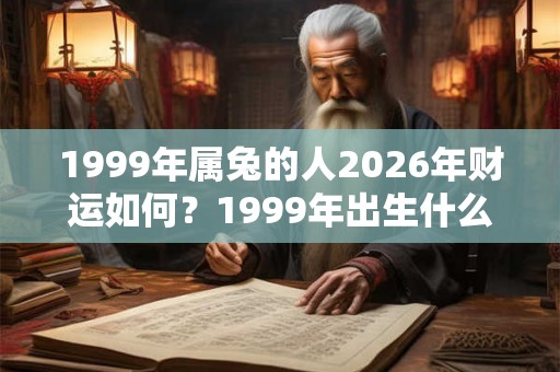 1999年属兔的人2026年财运如何？1999年出生什么命？
