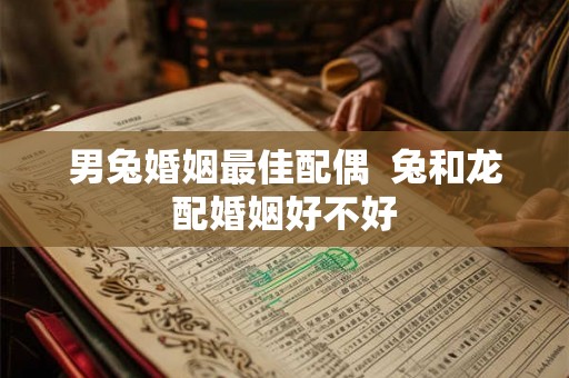 男兔婚姻最佳配偶  兔和龙配婚姻好不好