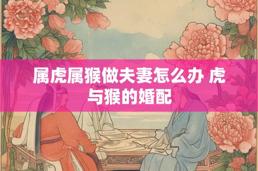 属虎属猴做夫妻怎么办 虎与猴的婚配 属虎属猴做夫妻怎么办 虎与猴的婚配
