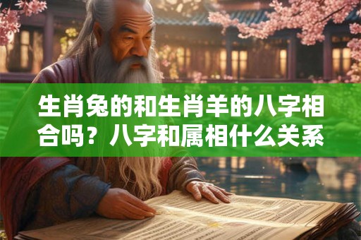 生肖兔的和生肖羊的八字相合吗？八字和属相什么关系？
