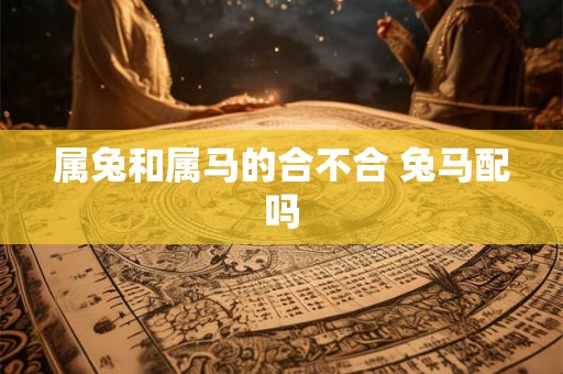 属兔和属马的合不合 兔马配吗