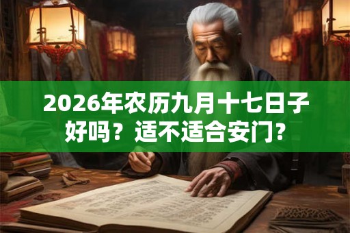 2026年农历九月十七日子好吗？适不适合安门？