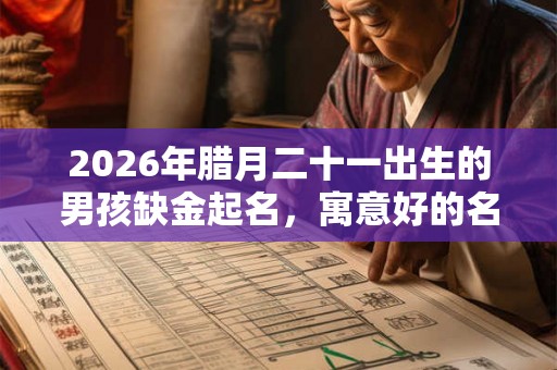 2026年腊月二十一出生的男孩缺金起名,寓意好的名字推荐 2026年腊月二十一出生的男孩缺金起名,寓意好的名字推荐