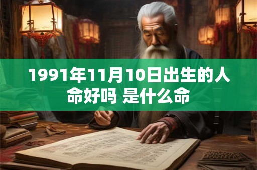 1991年11月10日出生的人命好吗 是什么命