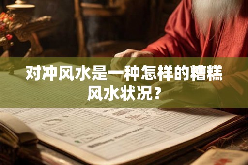 对冲风水是一种怎样的糟糕风水状况？