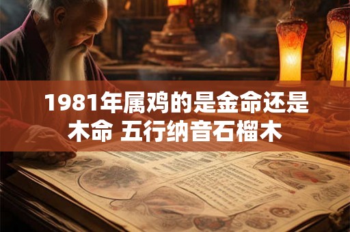 1981年属鸡的是金命还是木命 五行纳音石榴木